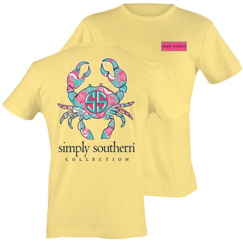 Yellow Simply Southern shirt (SMALL)